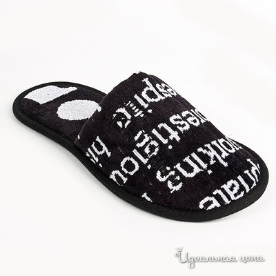 Тапки Galliano, цвет цвет черный