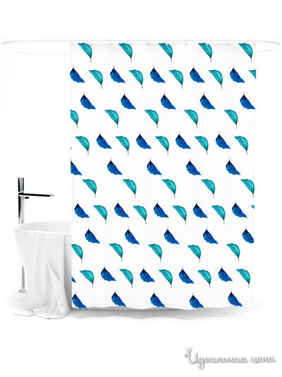 Шторка для ванной, 145*180 см Сирень, цвет мультиколор