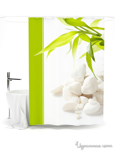 Шторка для ванной, 145*180 см Сирень, цвет мультиколор