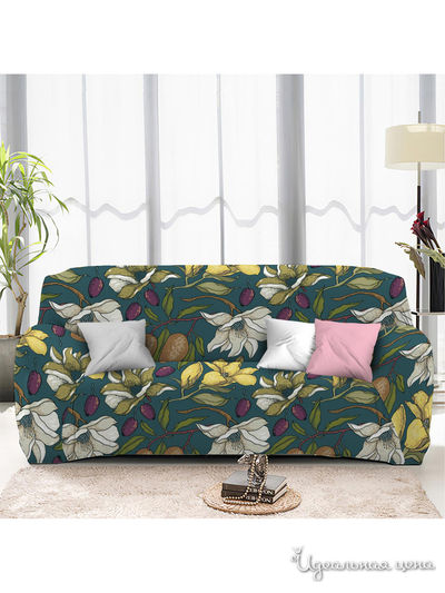 Чехол на диван, 145*180 см Стильный дом, цвет Мультиколор