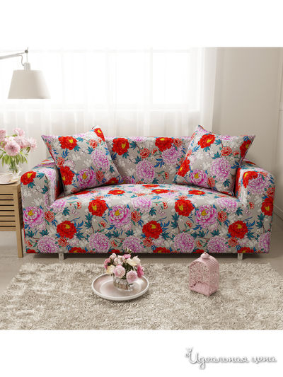 Чехол на диван, 90*140 см Стильный дом, цвет Мультиколор
