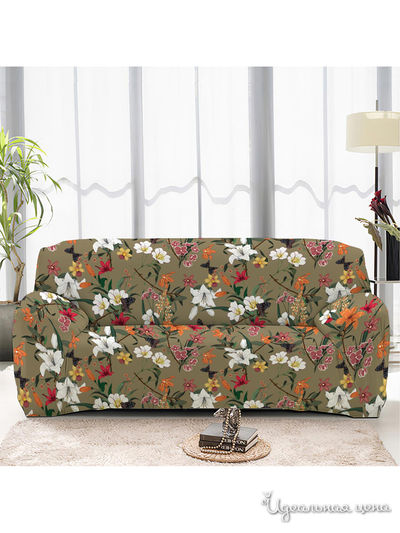 Чехол на диван, 145*180 см Стильный дом, цвет Мультиколор