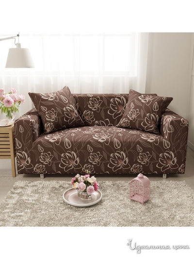 Чехол на диван, 90*140 см Стильный дом, цвет Мультиколор