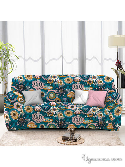 Чехол на диван, 90*140 см Стильный дом, цвет Мультиколор