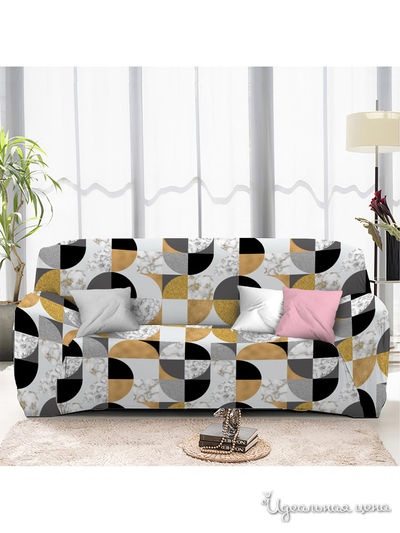 Чехол на диван, 190*230 см Стильный дом, цвет Мультиколор