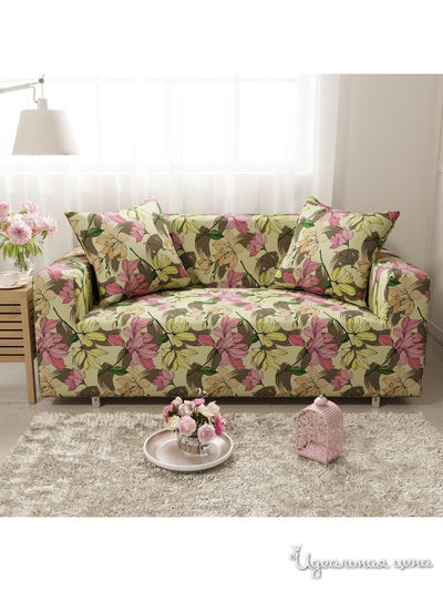 Чехол на диван, 90*140 см Стильный дом, цвет Мультиколор