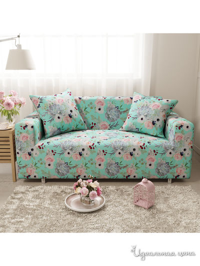 Чехол на диван, 90*140 см Стильный дом, цвет Мультиколор