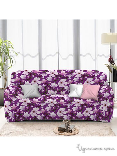 Чехол на диван, 90*140 см Стильный дом, цвет Мультиколор