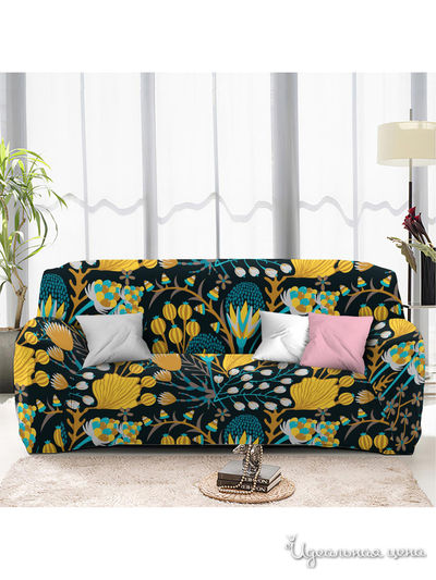 Чехол на диван, 145*180 см Стильный дом, цвет Мультиколор
