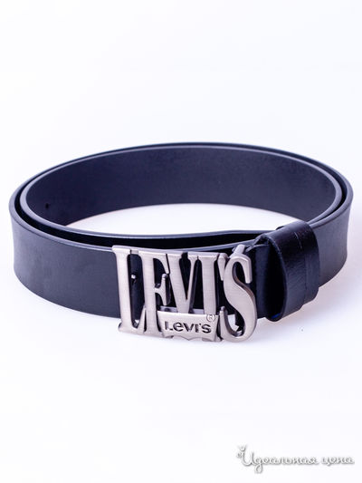 Ремень Levi's, цвет черный