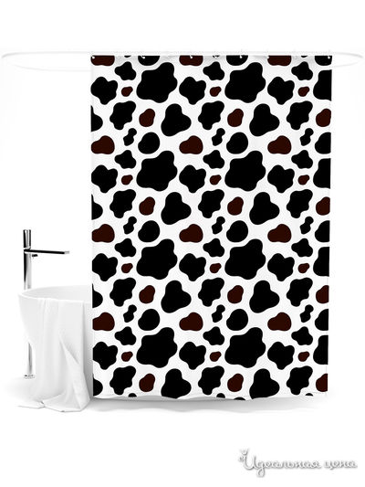 Шторка для ванной, 145*180 см Сирень, цвет мультиколор