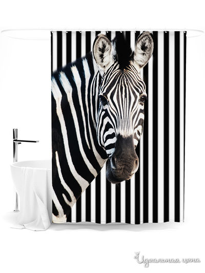 Шторка для ванной, 145*180 см Сирень, цвет мультиколор