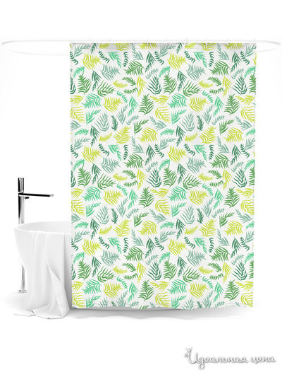 Шторка для ванной, 145*180 см Сирень, цвет мультиколор