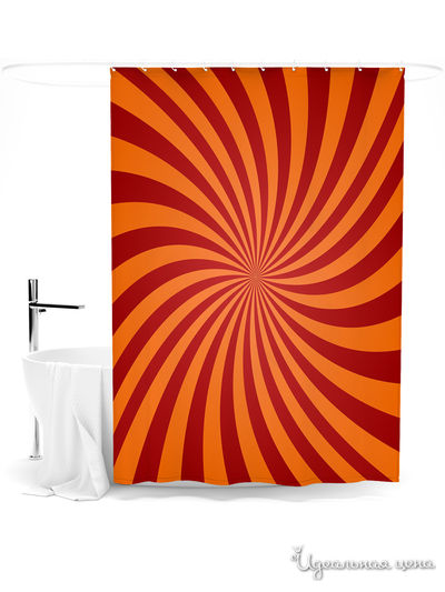 Шторка для ванной, 145*180 см Сирень, цвет мультиколор