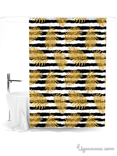 Шторка для ванной, 145*180 см Сирень, цвет мультиколор