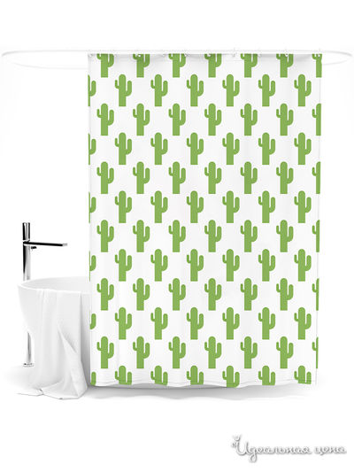 Шторка для ванной, 145*180 см Сирень, цвет мультиколор