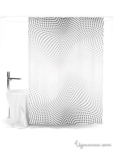 Шторка для ванной, 145*180 см Сирень, цвет мультиколор