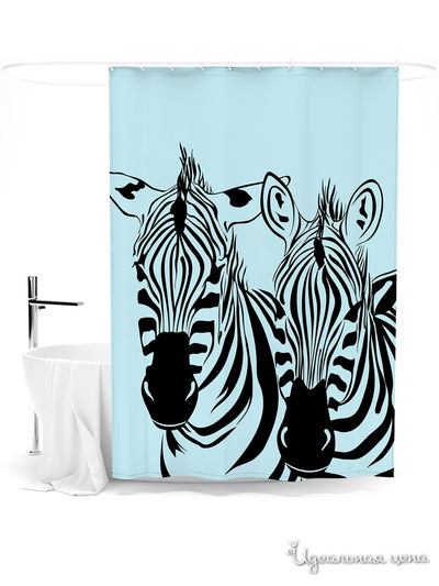 Шторка для ванной, 145*180 см Сирень, цвет мультиколор