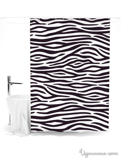 Шторка для ванной, 145*180 см Сирень, цвет мультиколор