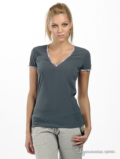 Футболка Galliano, цвет цвет серый