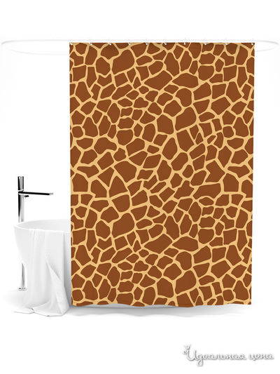 Шторка для ванной, 145*180 см Сирень, цвет мультиколор