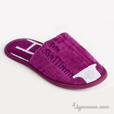 Тапки Galliano, цвет цвет сиреневый