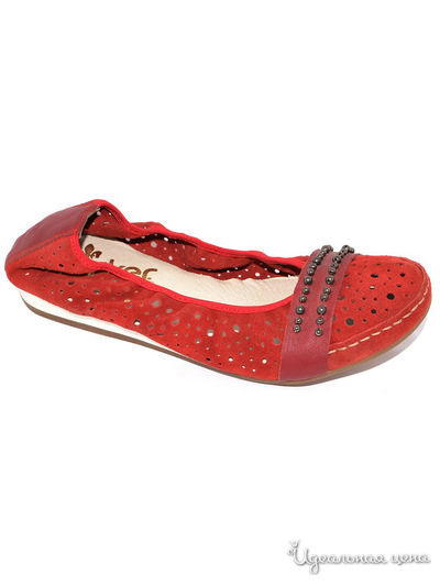 Балетки RIEKER, цвет красный