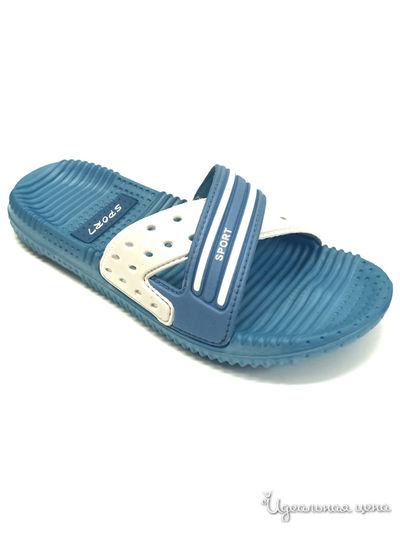 Шлепанцы БРИС, цвет голубой