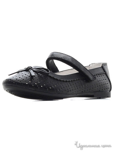 Туфли Зебра, цвет черный