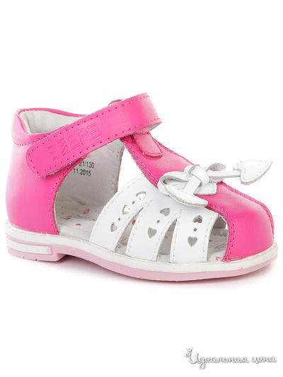 Сандалии Зебра, цвет розовый