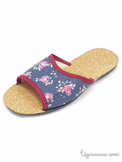 Тапочки БРИС, цвет темно-синий