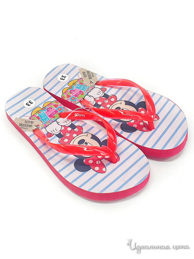 Вьетнамки Disney, цвет красный