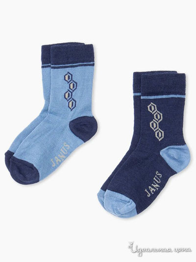 Носки, 2 пары Janus Ridder, цвет синий