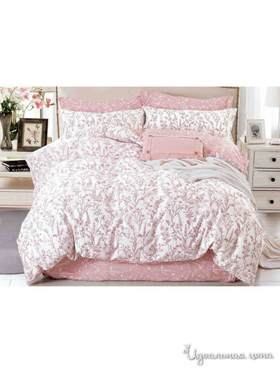 Комплект постельного белья, 2-спальный Primavelle Bellissimo, цвет розовый