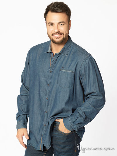 Рубашка Lerros, цвет синий