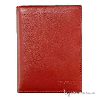 Обложка для автодокументов Flioraj, цвет цвет красный
