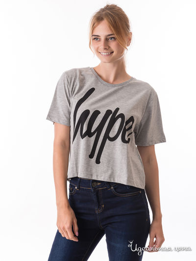 Футболка JUST HYPE, цвет серый