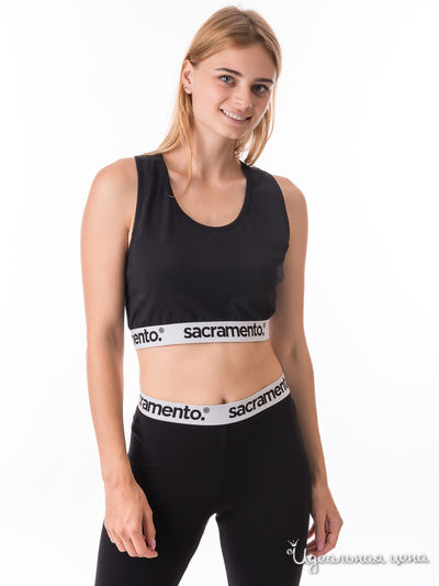 Топ Sacramento, цвет черный