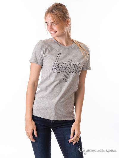 Футболка JUST HYPE, цвет серый