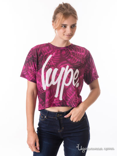 Футболка JUST HYPE, цвет розовый