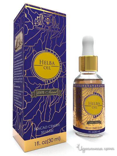 Масло семян хельбы (пажитника) для лица, 30 мл, Shams Natural Oils, цвет Желтый