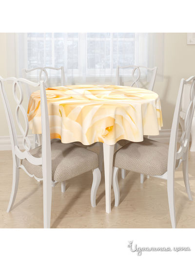 Скатерть, D 145 см, Сирень, цвет мультиколор