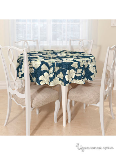 Скатерть, D 145 см, Сирень, цвет мультиколор