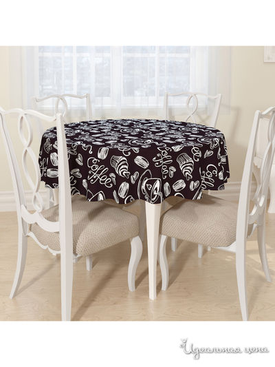 Скатерть, D 145 см, Сирень, цвет мультиколор