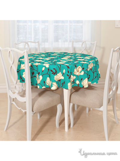 Скатерть, D 145 см, Сирень, цвет мультиколор