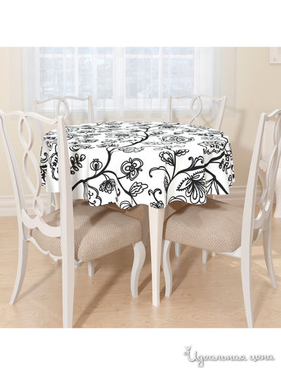 Скатерть, D 145 см, Сирень, цвет мультиколор