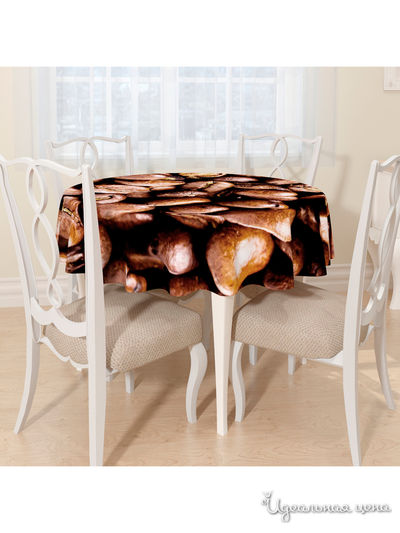 Скатерть, D 145 см, Сирень, цвет мультиколор