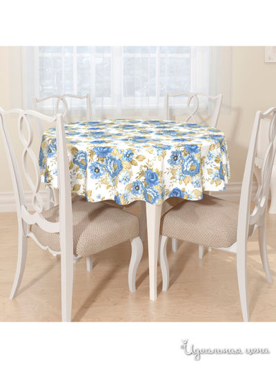 Скатерть, D 145 см, Сирень, цвет мультиколор