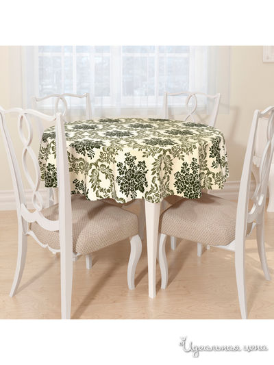 Скатерть, D 145 см, Сирень, цвет мультиколор