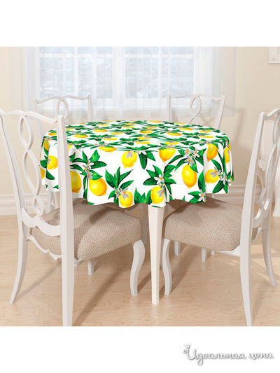 Скатерть, D 145 см, Сирень, цвет мультиколор